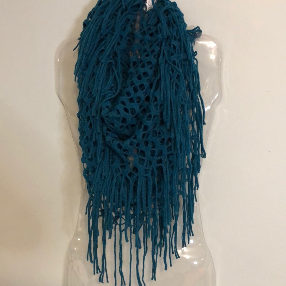 Cute Fringe Infinity Scarf
